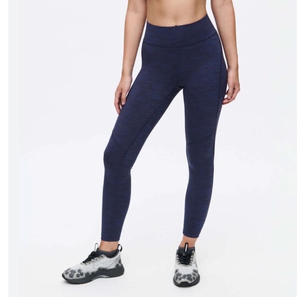 Outdoor Voices TechSweat Core 7/8 Legging Baltic Blue Space‎ Dye S